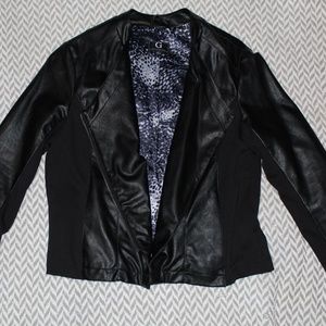 Faux Leather Jacket